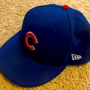 Cubs no snap MLB hat